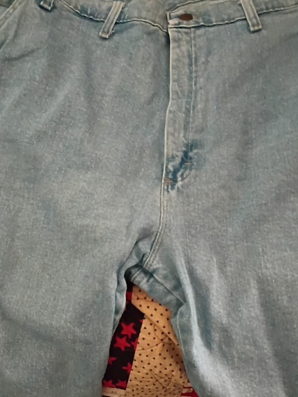Wrangler Light Wash Denim Jean Shorts